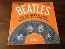 The Beatles. All you need is love 1967 scarce NORWAY ps/45 7