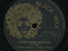 Junior Byles & Rupert Reid - Chant Down Babylon UK Black Wax 7