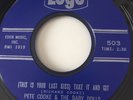 Pete Cooke & The Baby Dolls - (This is Your Last Kiss) Take it And Git. Rare R&B
