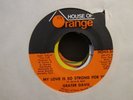 X-Over Soul 45..Geater Davis..My Love Is So Strong For You on House Of Orange