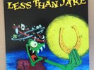 LESS THAN JAKE Losing Streak Mustard Yellow Vinyl Record LP /300 Sold Out