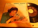 connie francis  vinyl 45  pic. sl.  EP   valentino,you made me love you.....