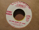 Northern Soul 45..Kenny Rankin..In The Name Of Love..Columbia Promo HEAR