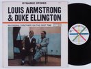 LOUIS ARMSTRONG/DUKE ELLINGTON Recording Together For First Time LP VG+ gatefold