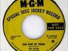 THE SEEDS 45 Bad Part Of Town /Wish Me Up MGM Rec A+ HEAR DJ PROMO 1969 Yellow