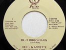 Cecil & Annette Blue Ribbon Rain b/w Road Builders rare country private Null