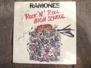 RARE Ramones SIGNED By All 4 Rock 'N' Roll High School Pic Sleeve 7