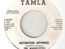 THE MARVELETTES Destination Anywhere TAMLA PROMO  MOTOWN NORTHERN SOUL 45