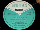GIACOMO PUCCINI Madame Butterfly / DDR STEREO LP 1962 ETERNA 825063