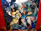 Baroness: Blue Record Green Vinyl LP/500. Yellow Green Blue. Maida Vale Converge