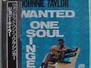 Johnnie Taylor Wanted One Soul Singer Japan LP P-6170A Insert Obi Atlantic