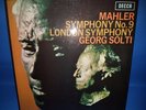 SET 360-1 WBg ED2 1ST *SOLTI* MAHLER SYMPHONY NO.9* LONDON SYMPHONY* 2 LP* NM