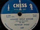 78RPM  BLUES HOWLIN' WOLF CHESS 1497
