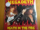 MEGADETH Death In The Fire BOOTLEG UNOFFICIAL LIVE ALBUM CLEAR VINYL ++SEALED++