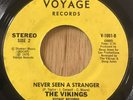 THE VIKINGS   Never Seen A Stranger / Heartaches   Voyage Records modern soul EX