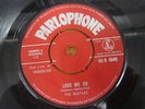 BEATLES LOVE ME DO / PS I LOVE YOU UK 1ST ZT TAX CODE 1G / 1L STAMPERS VG+