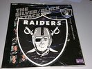 LOS ANGELES RAIDERS 1986 The Silver/Black Attack Record w Cardboard  Vintage M