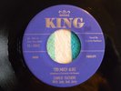 CHARLIE FEATHERS Too Much Alike 45 rpm KING 1957/1970's Repro ROCKABILLY