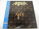 Anthrax - Among The Living Japan LP / R28D-2063 / NM