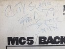 MC5 Back In The USA Signed By Fred Sonic Smith Rare Autograph OG LP Wow