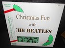 LP THE BEATLES - Christmas Fun With The Beatles  JAPAN  white Vinyl  w/OBI  MINT
