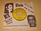 ELVIS PRESLEY Hound Dog I Want You I Need You 45 SUN 224 Elvis Tribute Sleeve