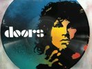 THE DOORS FIRE design HAND-CUT stencil spray-painted on vinyls Made in Australia