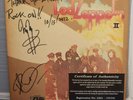 LED ZEPPELIN - II - JAPAN PRESS  P-8042A - SIGNED PLANT & PAGE W/ COA * RARE *