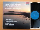 DBRD 2011 Rachmaninov Four Piano Concertos Paganini Earl Wild 2xLP Chandos NM/EX