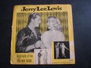 JERRY LEE LEWIS GREAT BALLS OF FIRE ORIGINAL 45 SUN RECORD WITH PICTURE SLEEVE