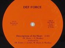 Def Force - Descriptions Of The Heart 12