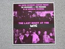 The Milkshakes & The Prisoners-Last Nite At The Mic UK LP MIC1 A1/B1 NM/VG