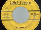 SOLITAIRES on Old Town - My dear/What did she say  - R&B Doowop Group