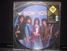 Bon Jovi Slippery When Wet Picture Disc Mercury 830 822-1 M-1 w/ Hype Sticker