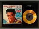 ELVIS PRESLEY 'CAN'T HELP FALLING IN LOVE' SIGNED GOLD PRESENTATION DISC