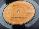 ELVIS PRESLEY 1974 UK 45     ITS MIDNIGHT AND I MISS YOU     RARE TITLE PRESSING