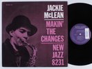 JACKIE MCLEAN Making The Changes NEW JAZZ OJC-197 LP VG++