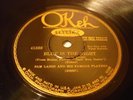 JAZZ SAM LANIN Blue Is The Night/TED WALLACE Beside An OpenFireplace OKEH 41368