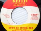 MATADORS doowop soul pop VG++ 45 You'd Be Crying Too / My Foolish Heart  FM357