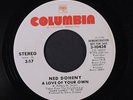 NED DOHENY: A Love Of Your Own / Mono 45 (dj, wol) Rock & Pop