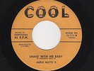 '58 Rockabilly MERLE MATTS II Shake With Me Baby/Tennessee Baby COOL M- HEAR