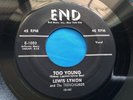 Original NYC Doo Wop 45 : Lewis Lymon and the Teenchords   Too Young   End 1003