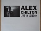 ALEX CHILTON Live in London LP LINE 1983 GERMANY orig+ltd white vinyl BIG STAR
