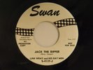 Link Wray 45 inst JACK THE PIPER / THE BLACK WIDOW Swan M-