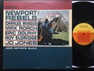 CHARLES MINGUS Eric Dolphy NEWPORT REBELS 8022 LP DG Mono Booker Little NICE