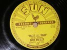 1954 Rockabilly 78 rpm - ELVIS PRESLEY 