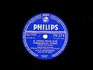 UK#8 1956 LOUIS ARMSTRONG 78 MACK THE KNIFE (3d OPERA THEME) UK PHILIPS PB 574 E