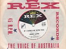 John Laws  There's No Tomorrow / If I Could Be With You     REX RS-030