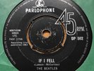 THE BEATLES   IF I FELL/TELL ME WHY   ORIGINAL 1964 EXPORT 7