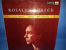 ALP 1692 *RED/GOLD* ROSALYN TURECK* J.S.BACH: PARTITAS NOS.3 & 6* NM - STUNNING